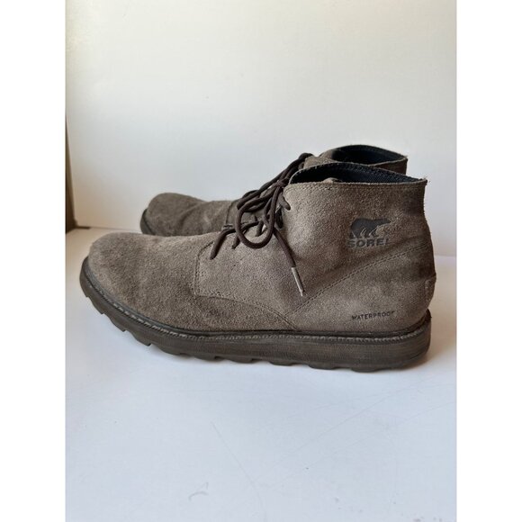 Sorel Men's Waterproof Fulton Suede Chukka Boots - Brown Size 10 - Picture 9 of 12